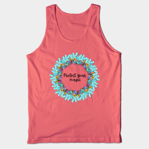 Protect your magic Tank Top by AustomeArtDesigns